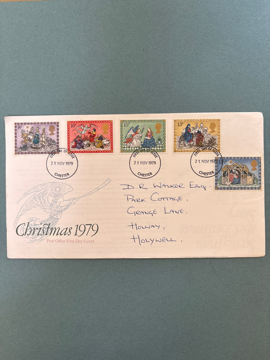 FDC - Post Office First Day Cover - Christmas 1979