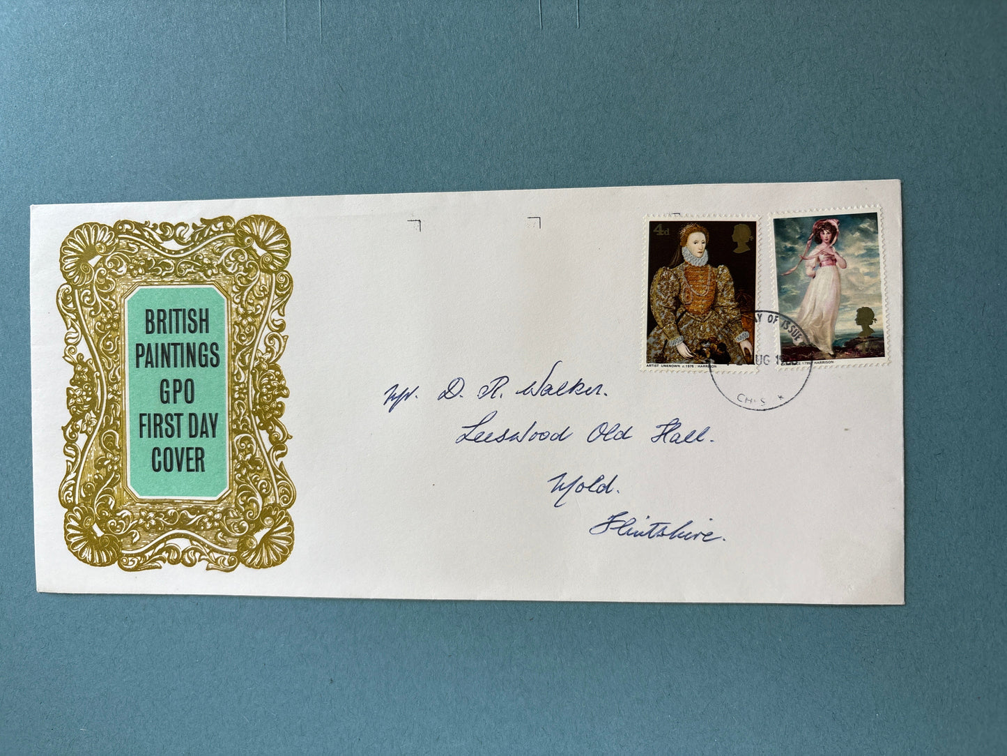 FDC - GPO Commemorative Cover of the British Paintings Set from 12 Aug 1968 (2 Lower Values)
