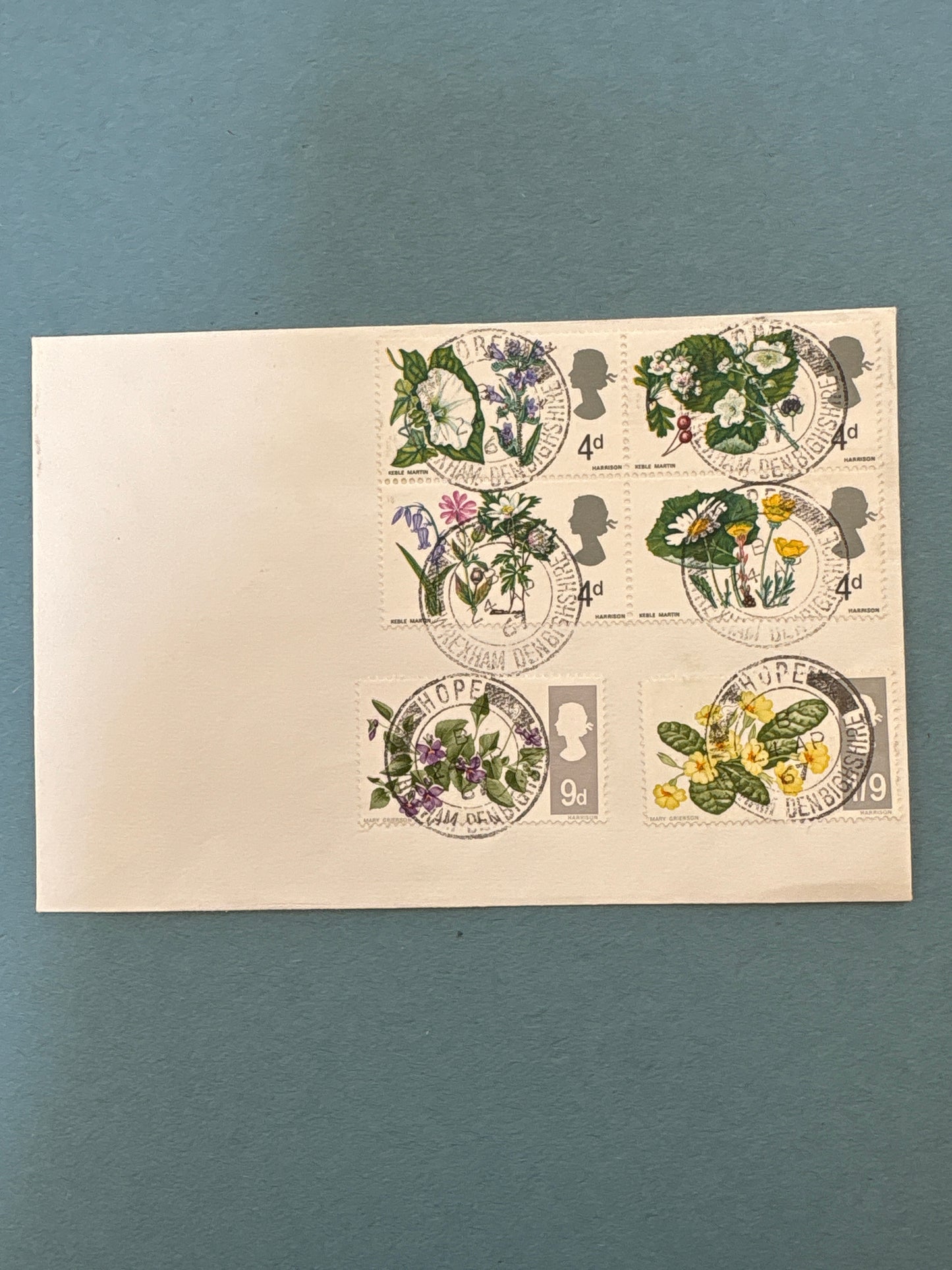 FDC - GPO Commemorative Cover of the British Wild Flowers Set from 1967