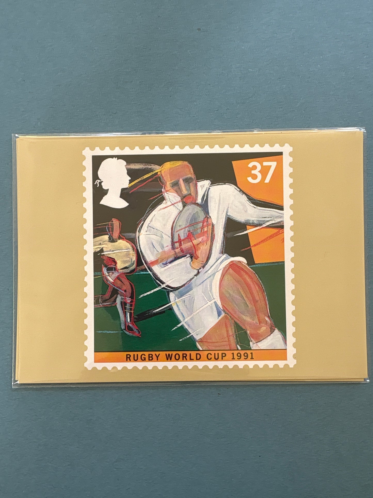 PHQ - Mint Set of all 4 Cards in the World Student Games and Rugby World Cup Set of 1991 PHQ135