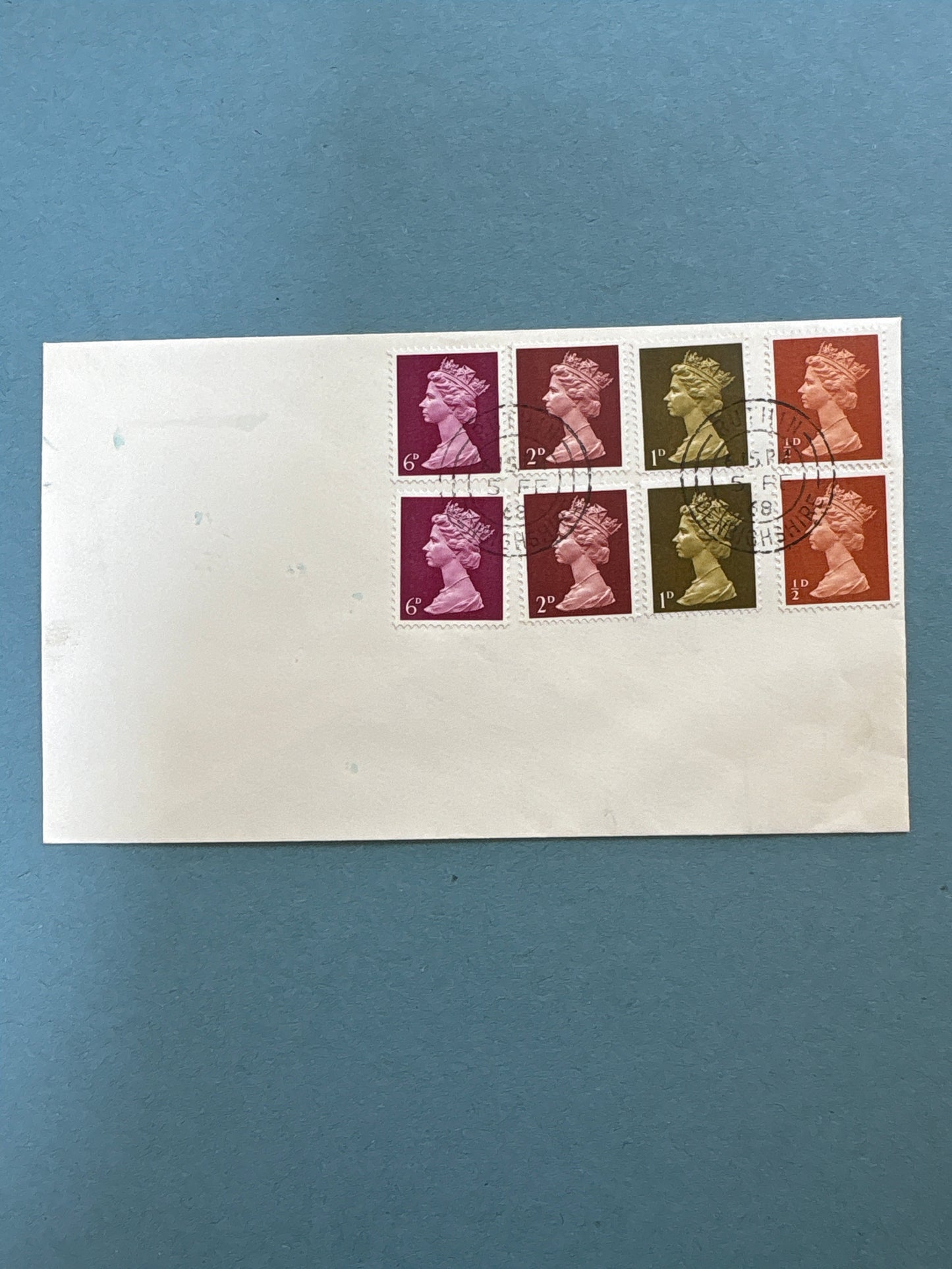 FDC - GPO Commemorative Cover of the Definitive Set from 1968