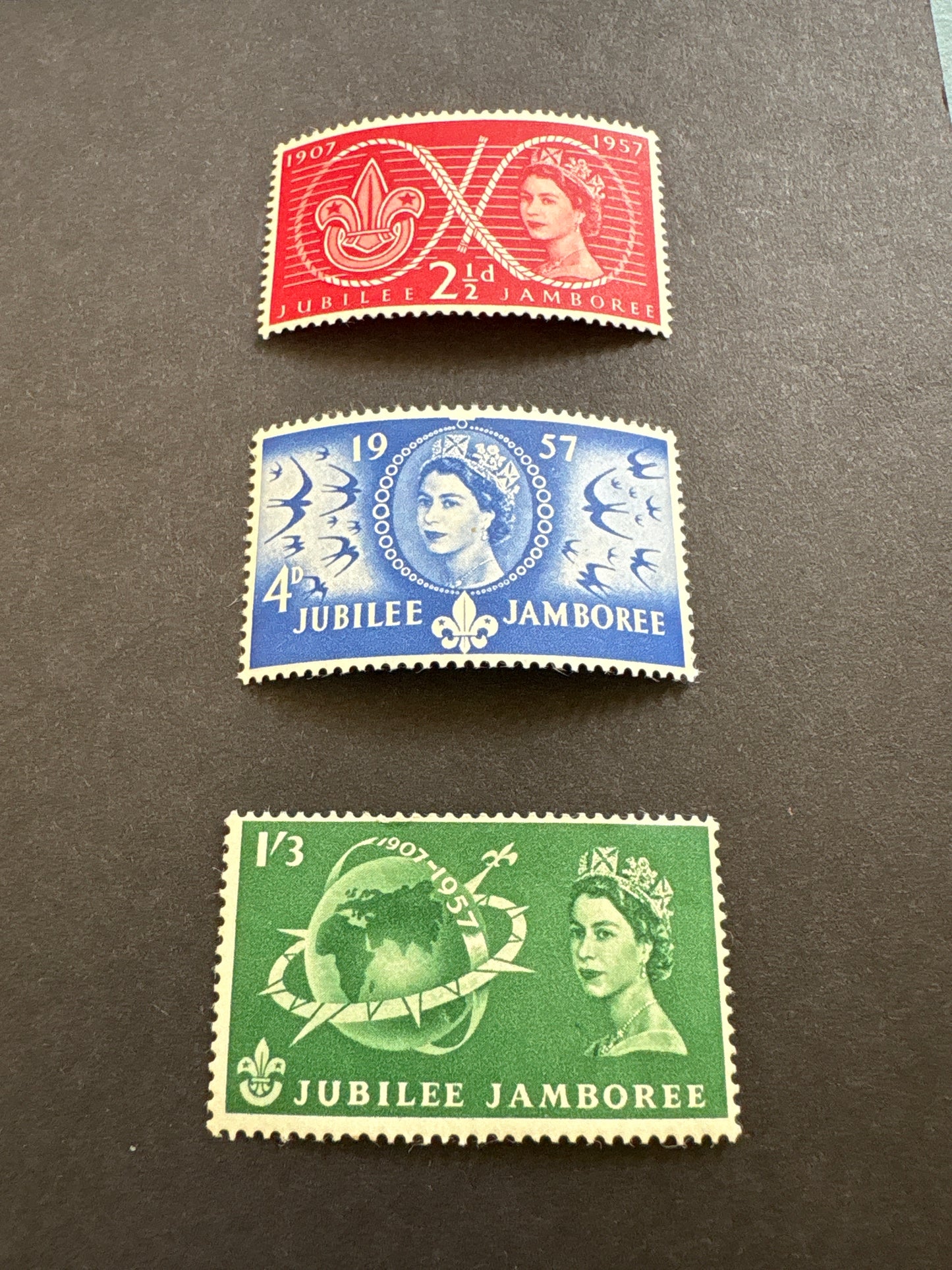 Mint Stamps - 1957 World Scout Jubilee Jamboree