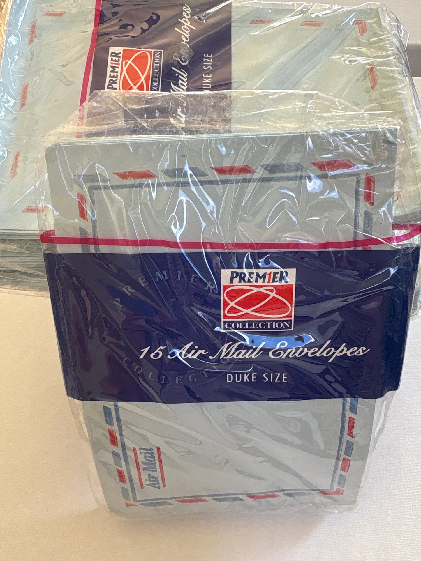 Supplies - 12 Packs of 15 Premier Collection Air Mail Envelopes - Duke Size