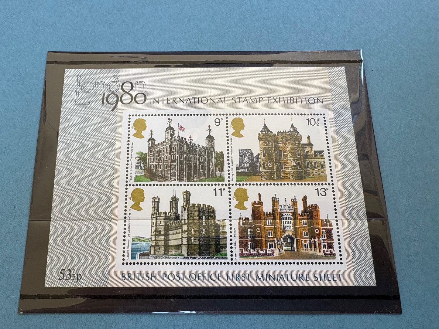 Miniature Sheet - London 1980 International Stamp Exhibition